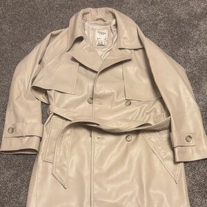 Abercrombie & Fitch Light Tan Trench Coat